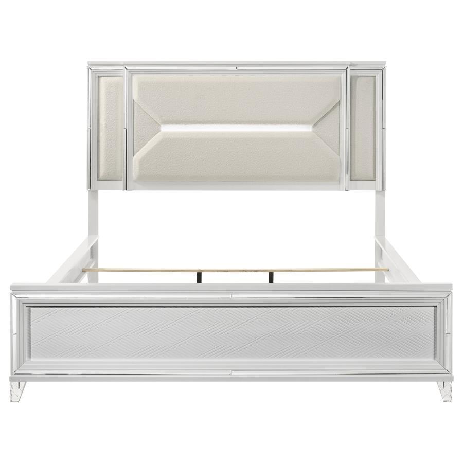 Marmore - Panel Bed LED Headboard