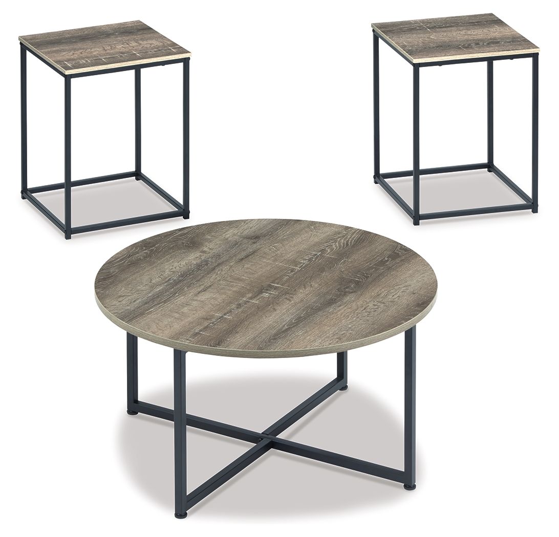 Wadeworth - Brown / Beige - Occasional Table Set (Set of 3) - Urban Living Furniture (Los Angeles, CA)