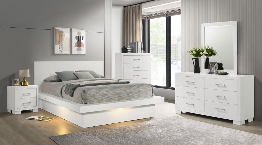 Jessica - LED Bedroom Set
