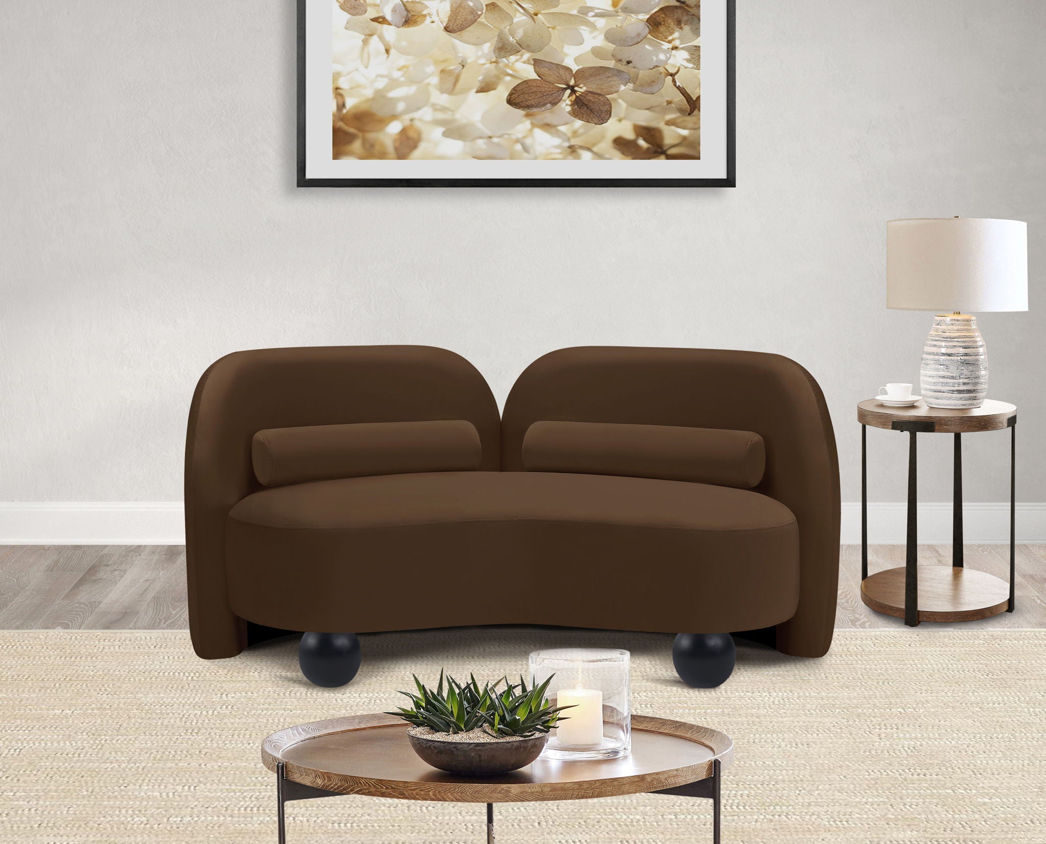 Daphne - Velvet Loveseat - Urban Living Furniture (Los Angeles, CA)