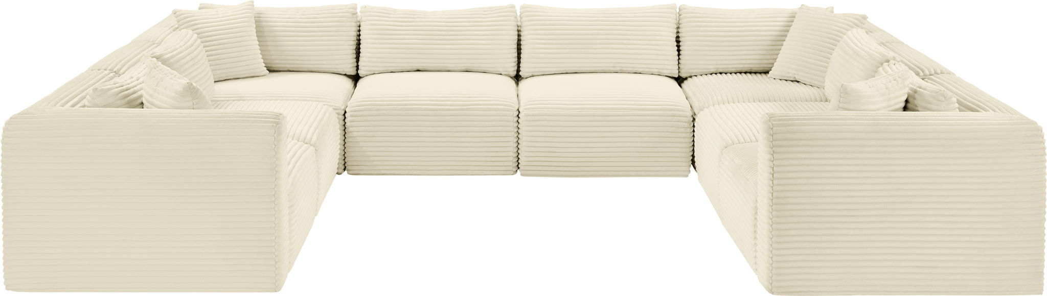 Shaggy - 8 Piece Modular U-Shaped Sectional - Urban Living Furniture (Los Angeles, CA)