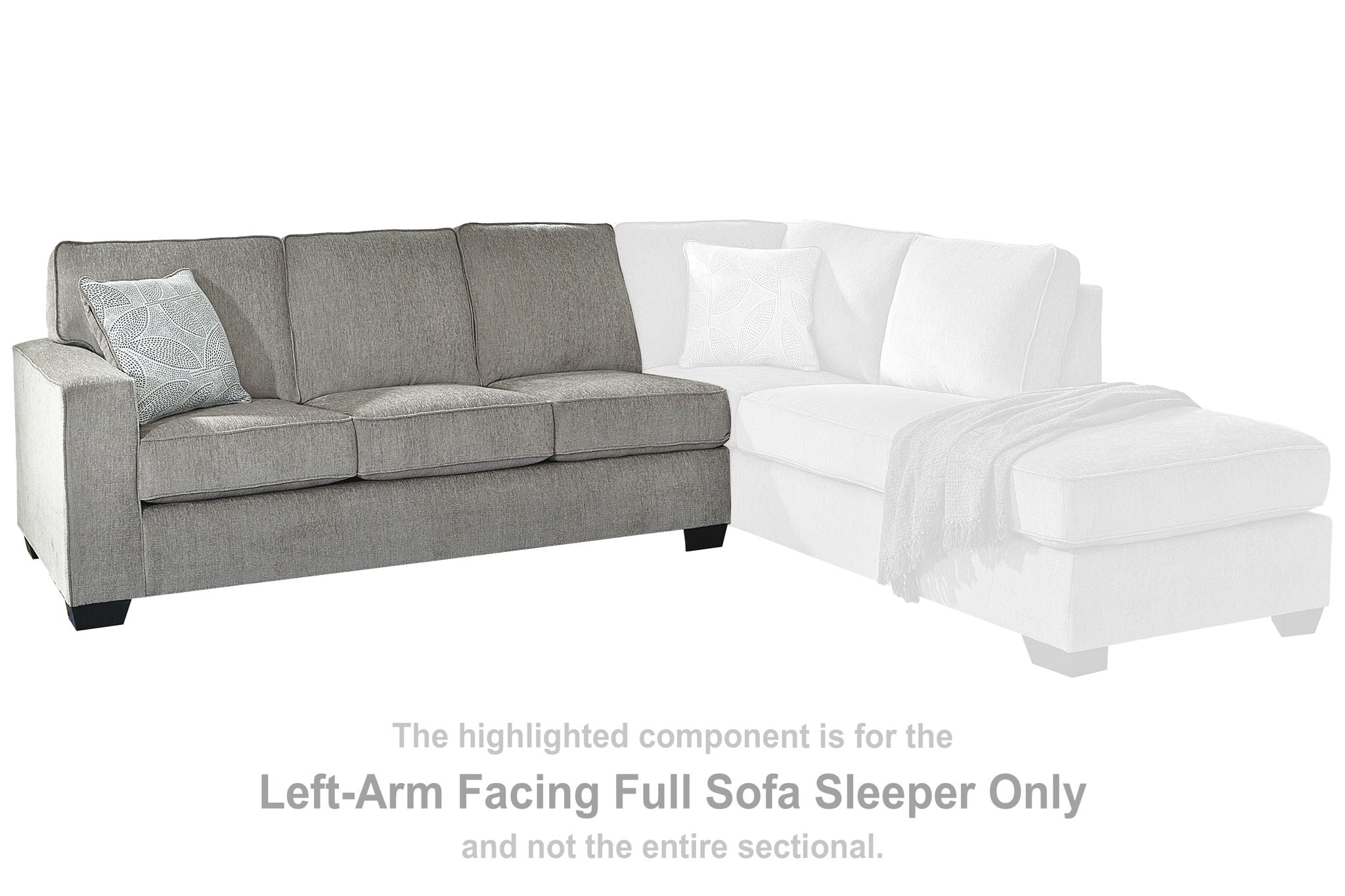 Altari - Alloy - Laf Full Sofa Sleeper - Urban Living Furniture (Los Angeles, CA)