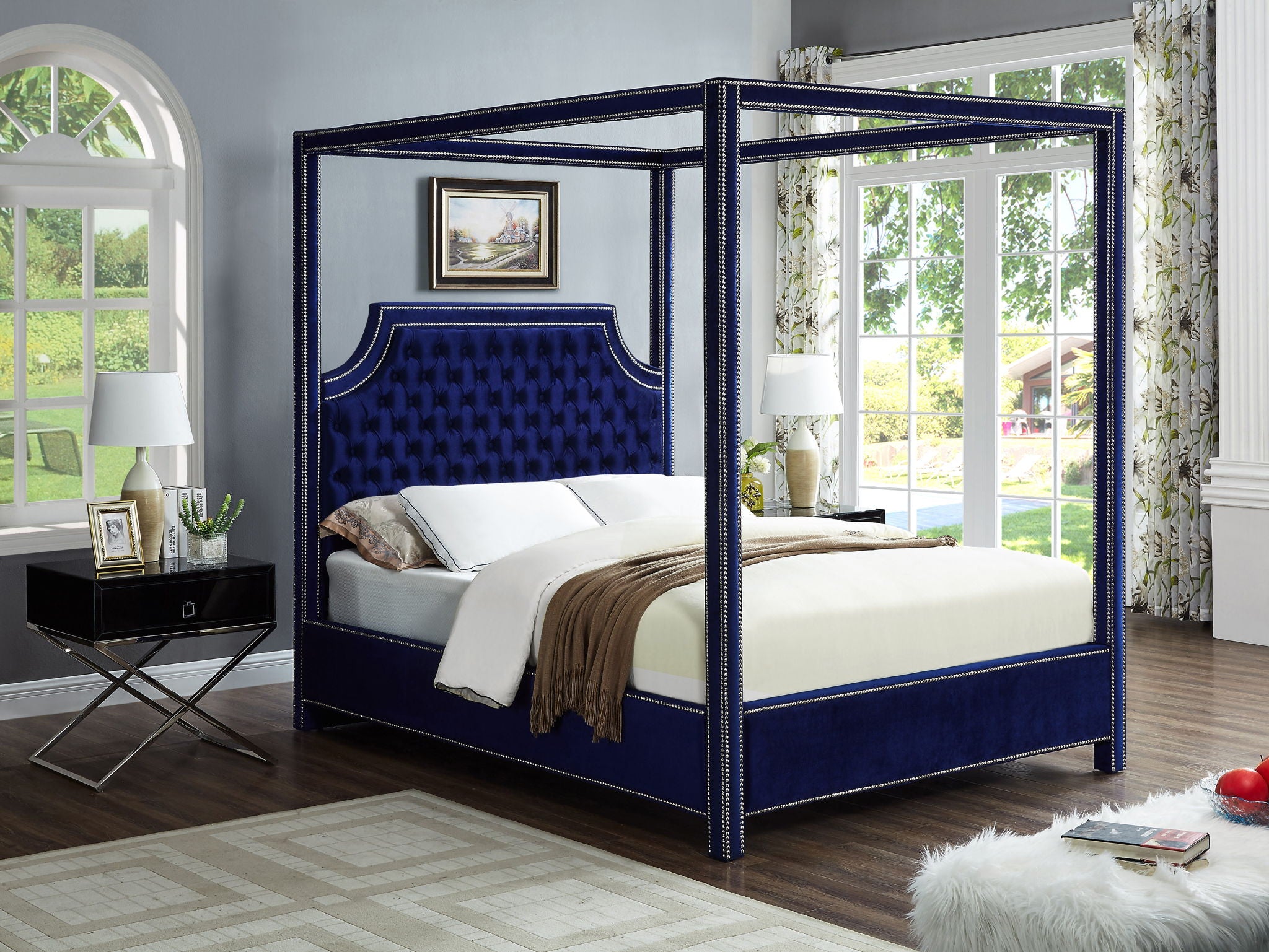 Rowan - Canopy Bed - Urban Living Furniture (Los Angeles, CA)