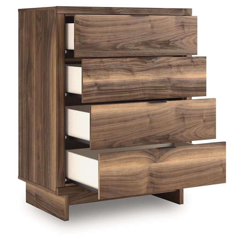 Chirason - Brown - Four Drawer Chest - Urban Living Furniture (Los Angeles, CA)