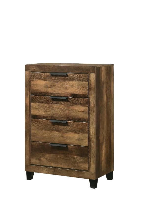 Morales - Chest - Rustic Oak Finish - Urban Living Furniture (Los Angeles, CA)
