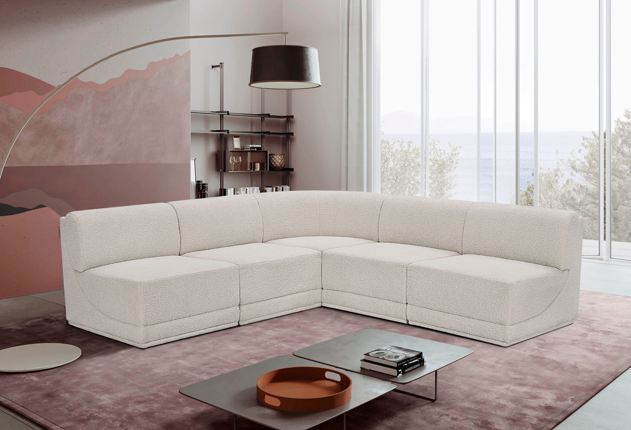 Ollie - 5 Piece Modular Sectional - Urban Living Furniture (Los Angeles, CA)