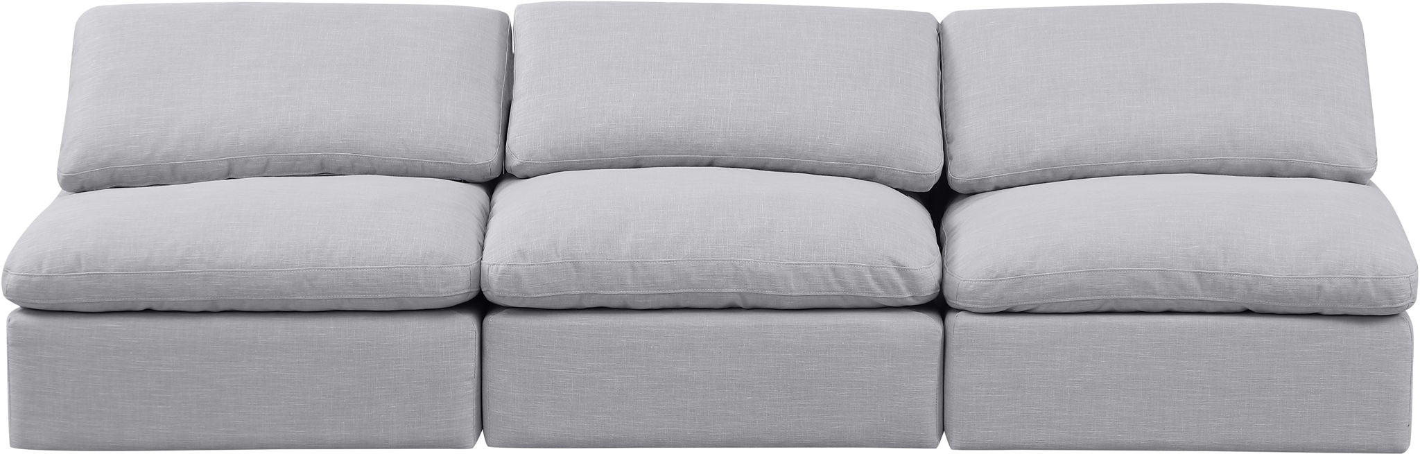 Indulge - Linen 3 Seat Modular Armless Sofa - Urban Living Furniture (Los Angeles, CA)