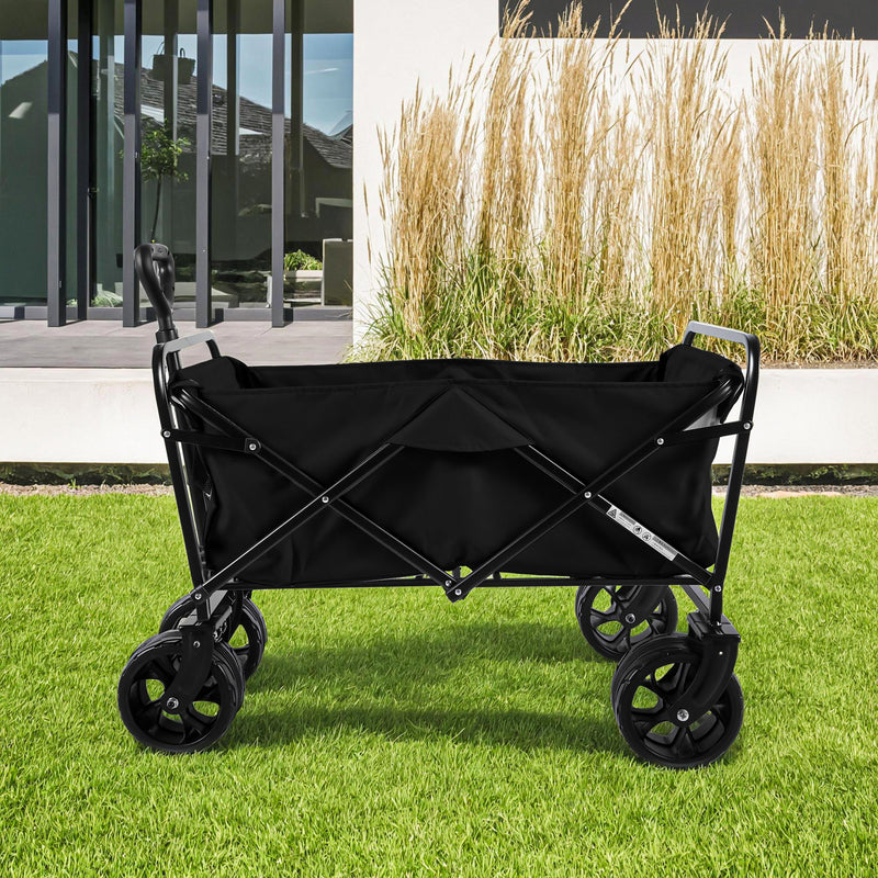 Wagons Carts Heavy Duty Foldable With Big Wheels