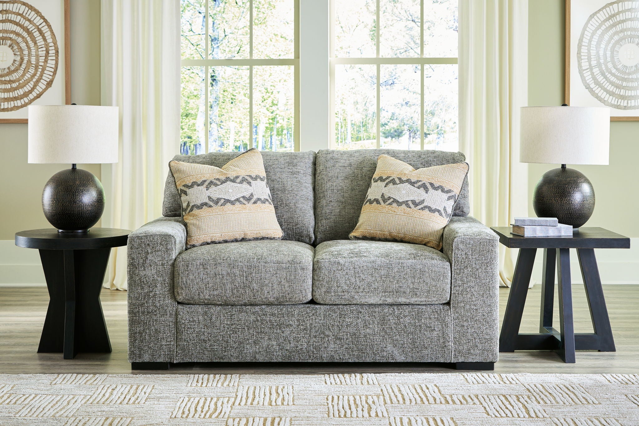 Dunmor - Graphite - Loveseat - Urban Living Furniture (Los Angeles, CA)