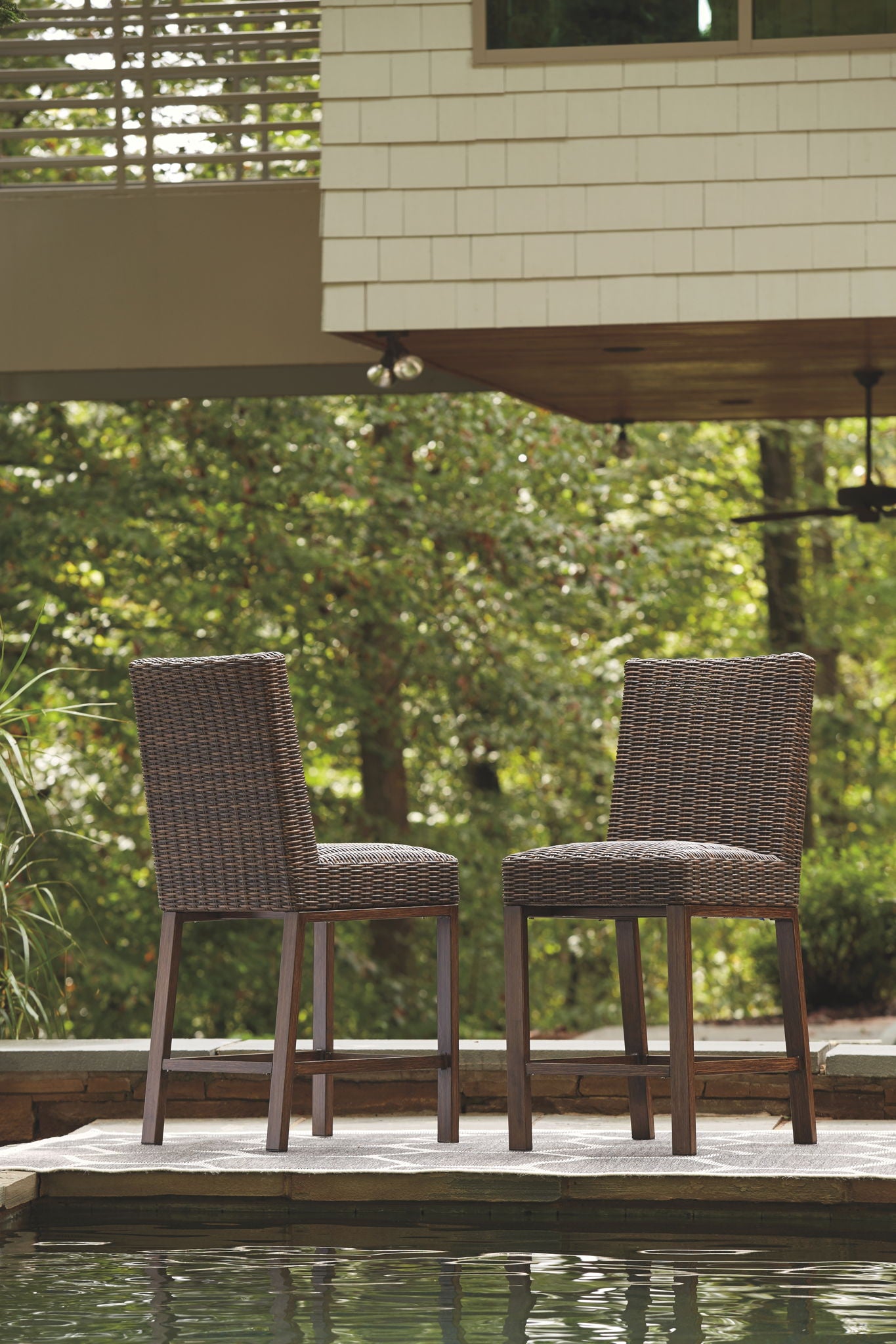 Paradise Trail - Outdoor Fire Pit Table Set - Urban Living Furniture (Los Angeles, CA)