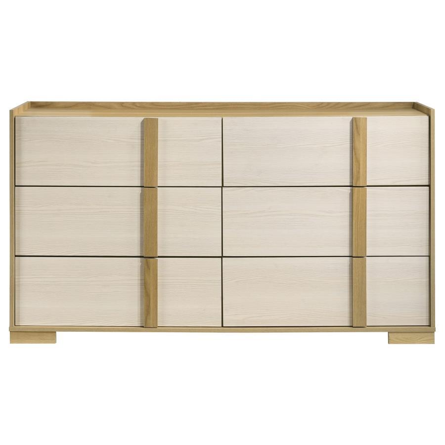 Hyland - 6-Drawer Dresser - Natural - Urban Living Furniture (Los Angeles, CA)