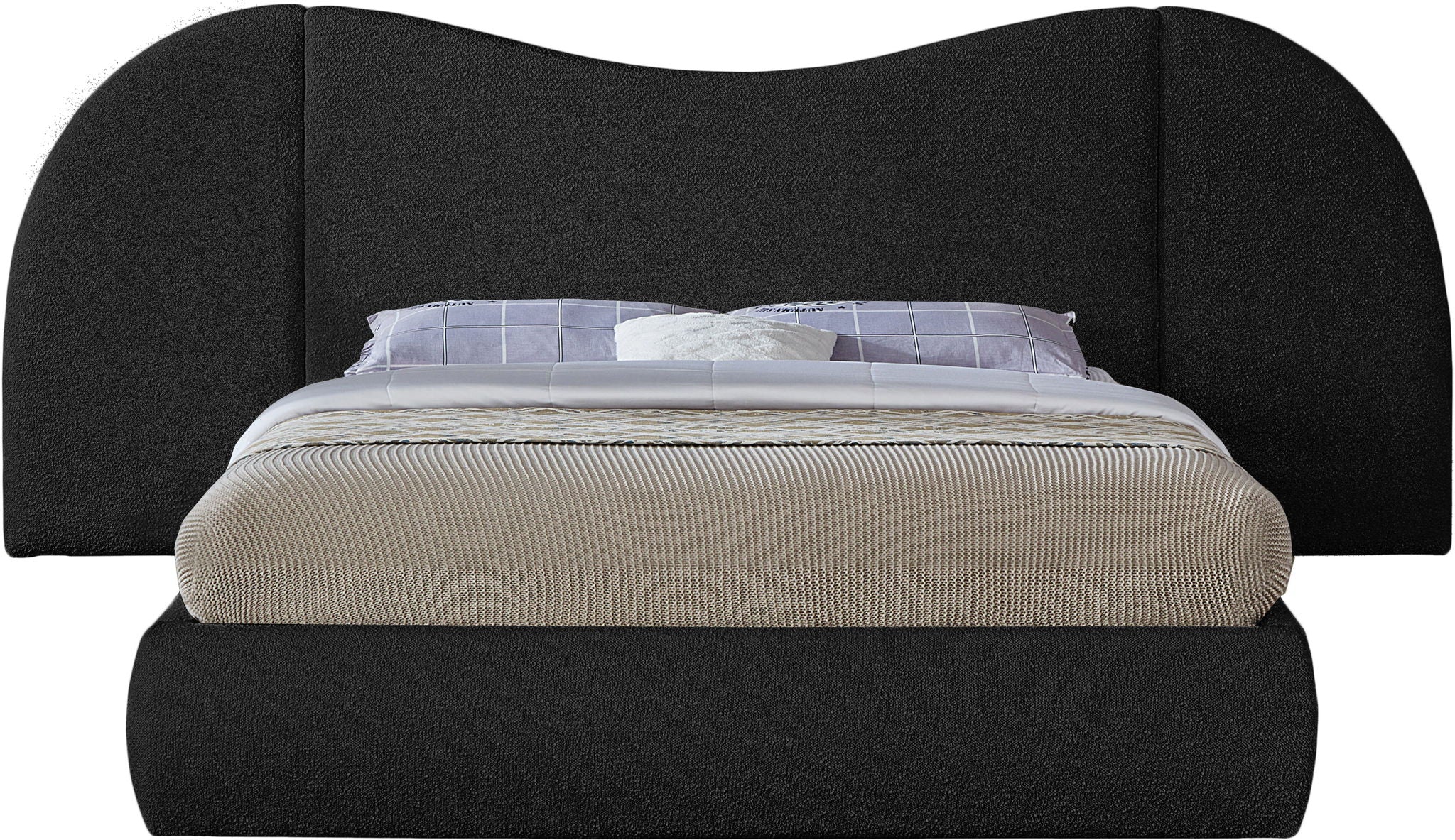 Everest - Boucle Fabric Bed - Urban Living Furniture (Los Angeles, CA)