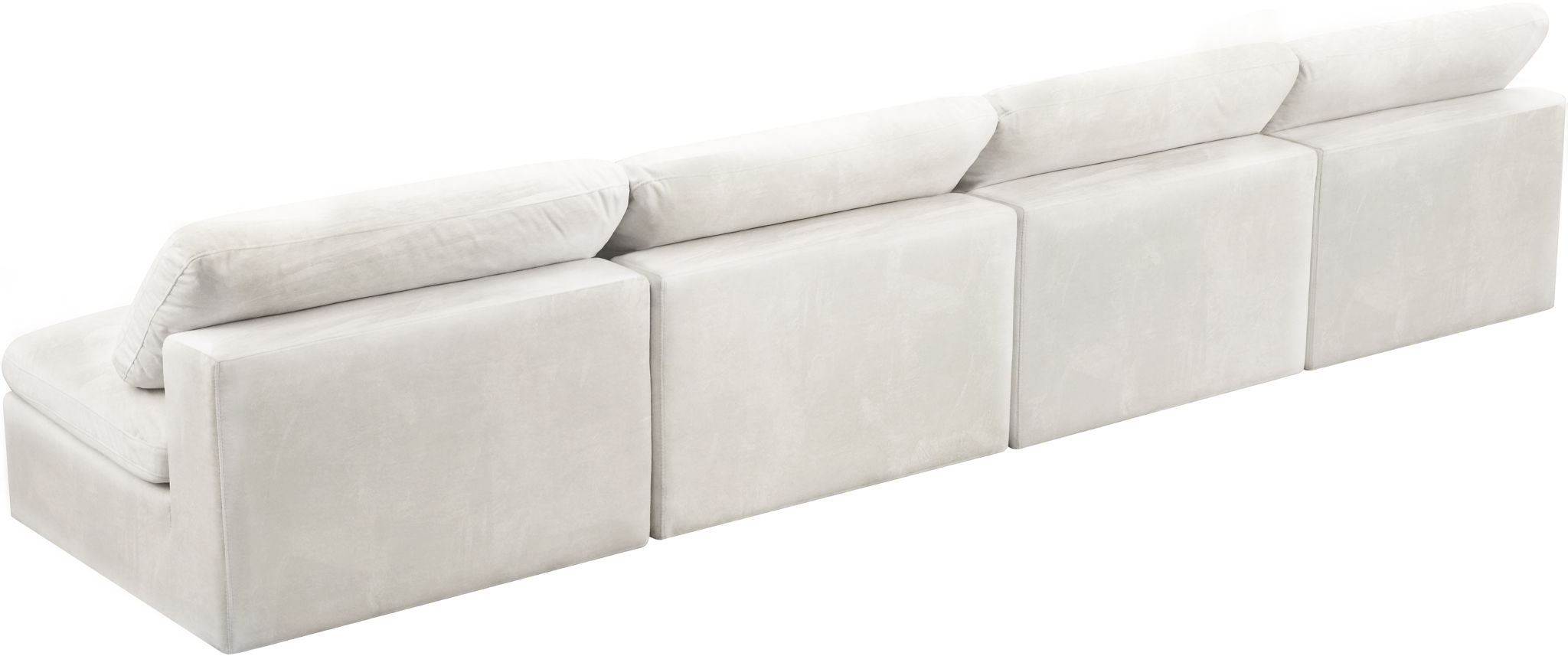 Cozy - Modular Armless 4 Seat Sofa - Urban Living Furniture (Los Angeles, CA)