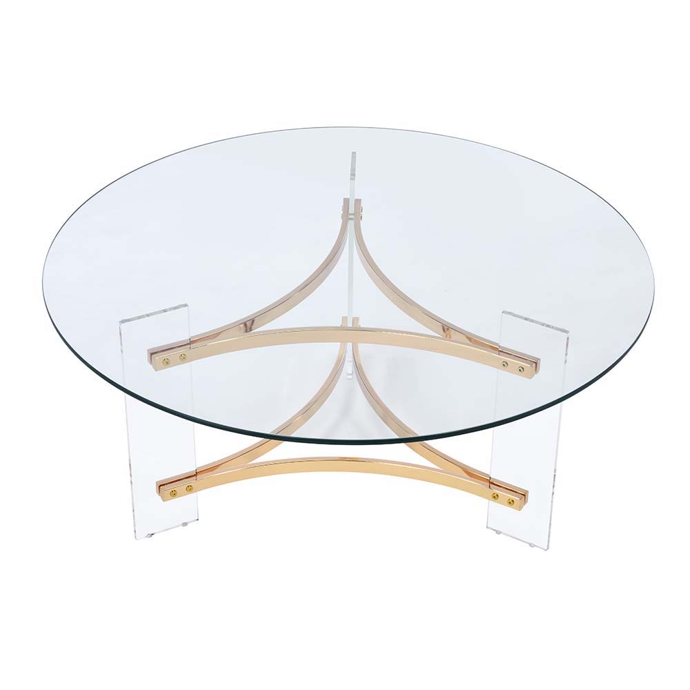 Sosi - Coffee Table - Gold Finish - Urban Living Furniture (Los Angeles, CA)