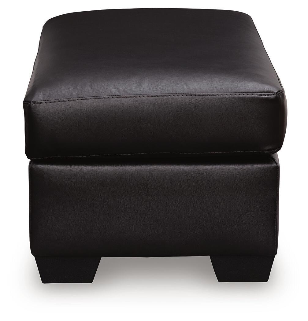 Glennbre - Ottoman - Midnight - Urban Living Furniture (Los Angeles, CA)