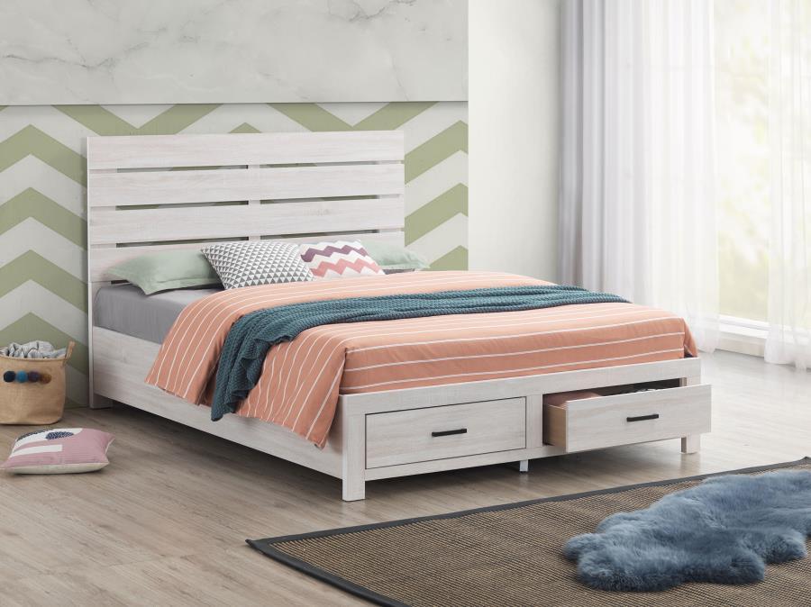 Brantford - Wood Storage Panel Bed - Urban Living Furniture (Los Angeles, CA)