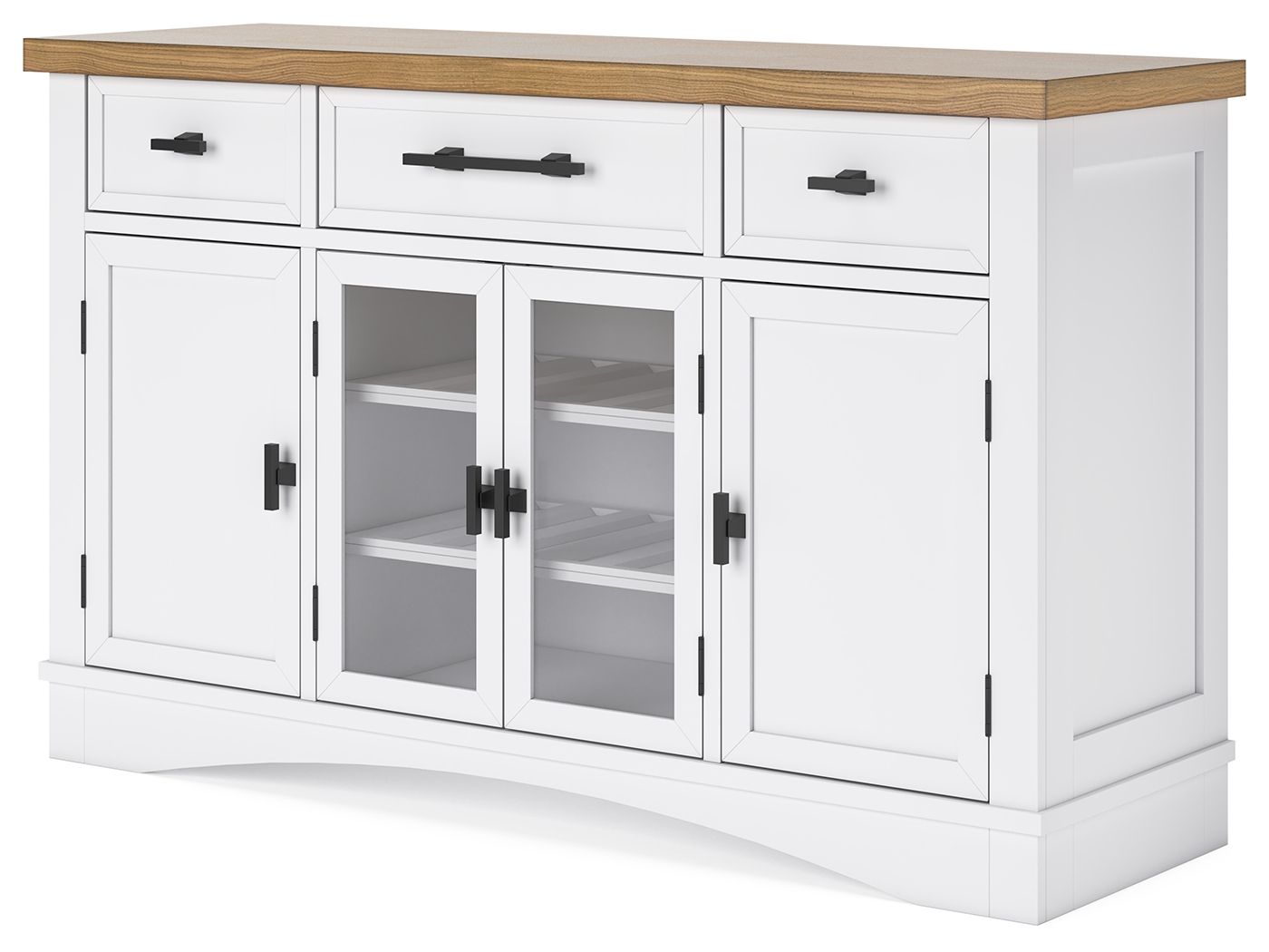 Ashbryn - White / Natural - Dining Room Server - Urban Living Furniture (Los Angeles, CA)