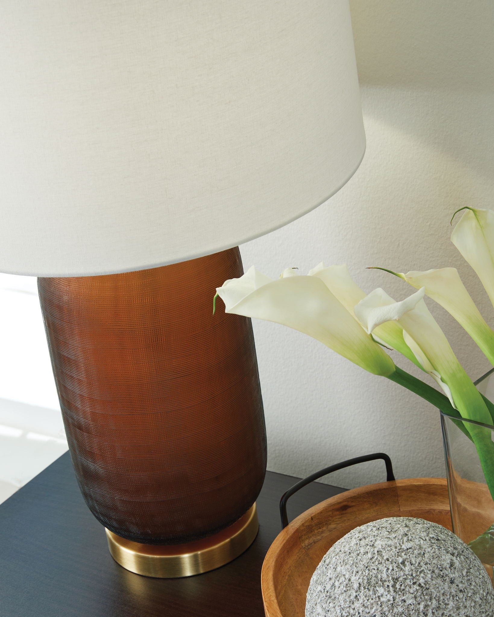 Farberman - Amber - Glass Table Lamp - Urban Living Furniture (Los Angeles, CA)