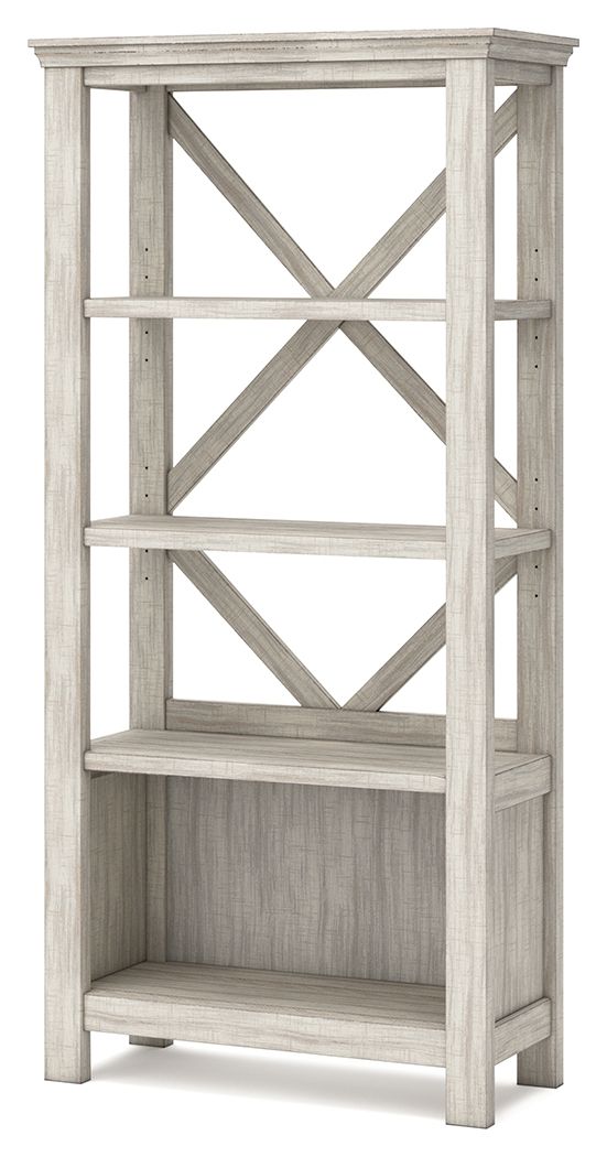 Carynhurst - Whitewash - Large Bookcase - Urban Living Furniture (Los Angeles, CA)