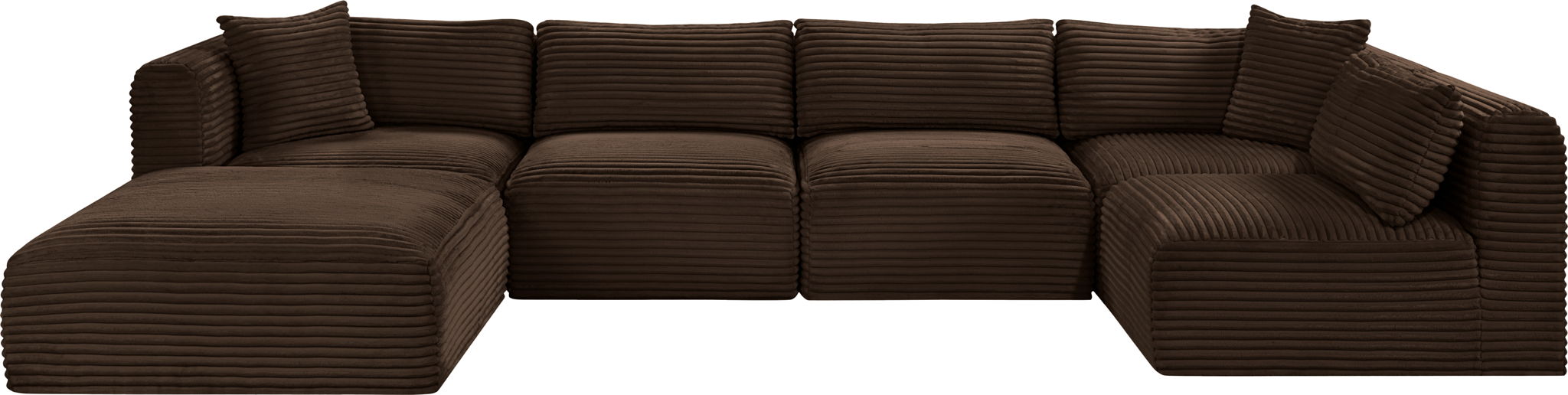 Shaggy - 6 Piece Modular U-Shaped Sectional - Urban Living Furniture (Los Angeles, CA)