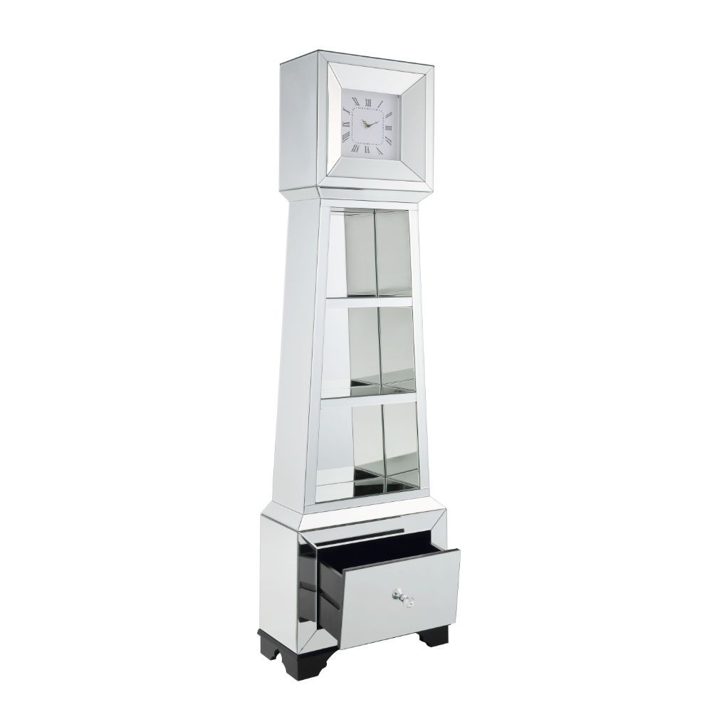 Dominic - Grandfather Clock - Mirrored - Urban Living Furniture (Los Angeles, CA)