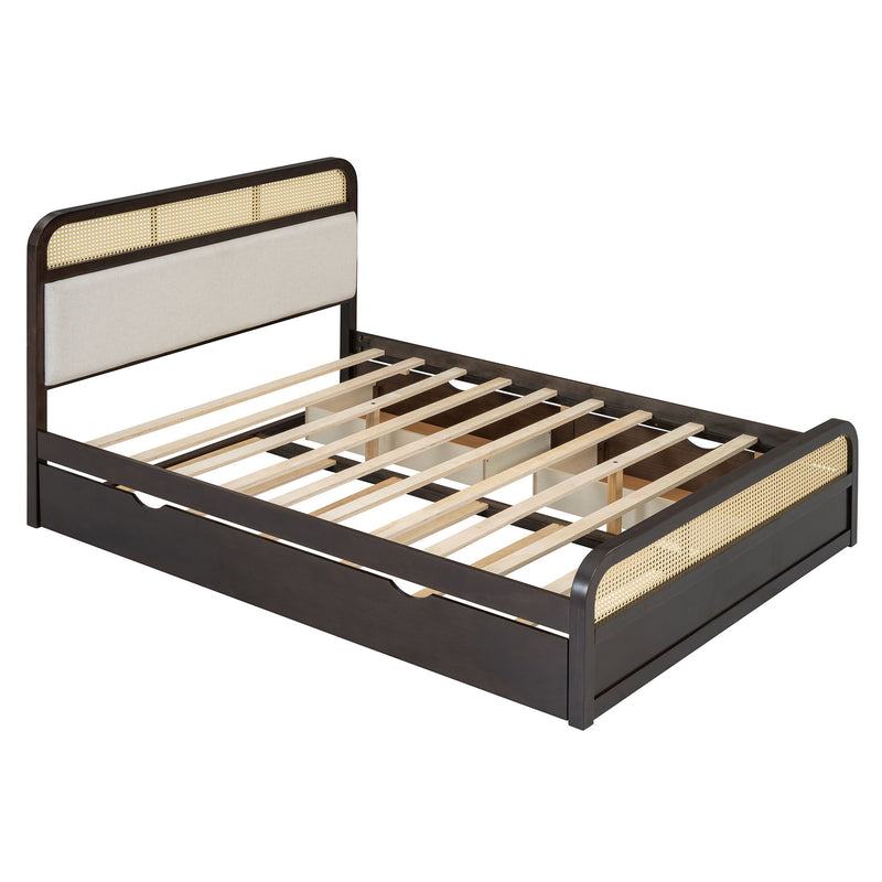 Platform Bed With Trundle And 2 Drawers - Urban Living Furniture (Los Angeles, CA)