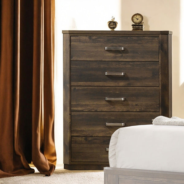 Elettra - Rustic Chest - Walnut