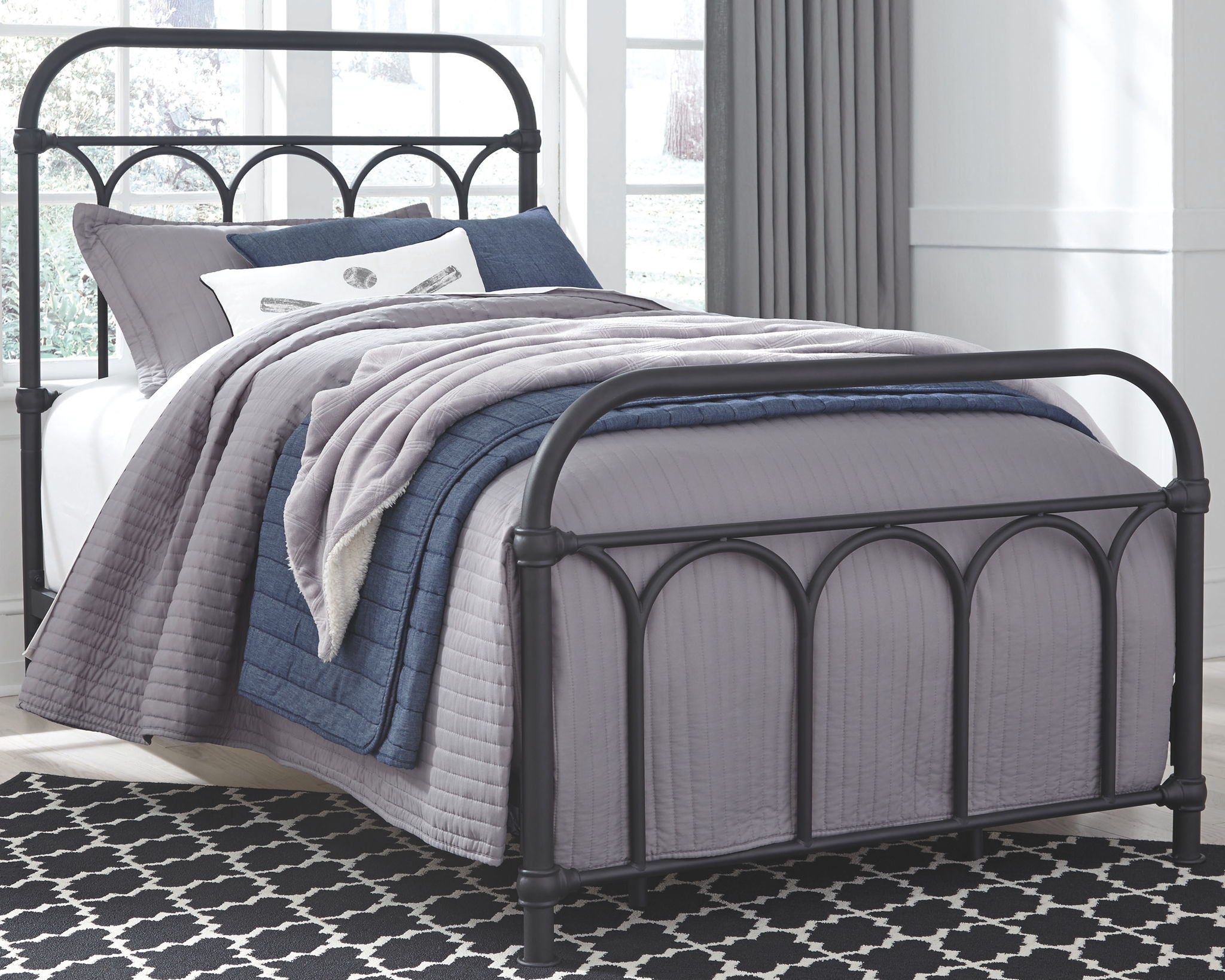 Nashburg - Arch Bed - Urban Living Furniture (Los Angeles, CA)