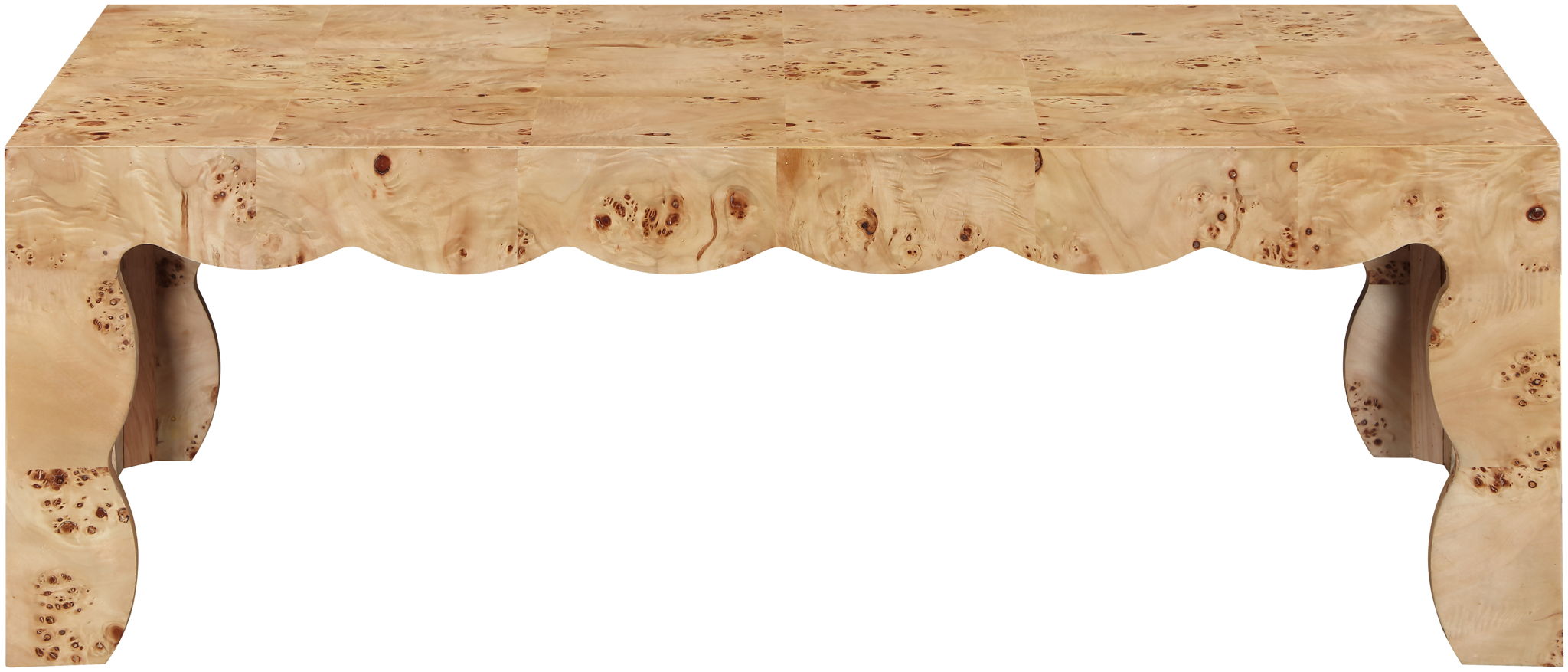 Vassa - Burl Veneer Coffee Table - Urban Living Furniture (Los Angeles, CA)