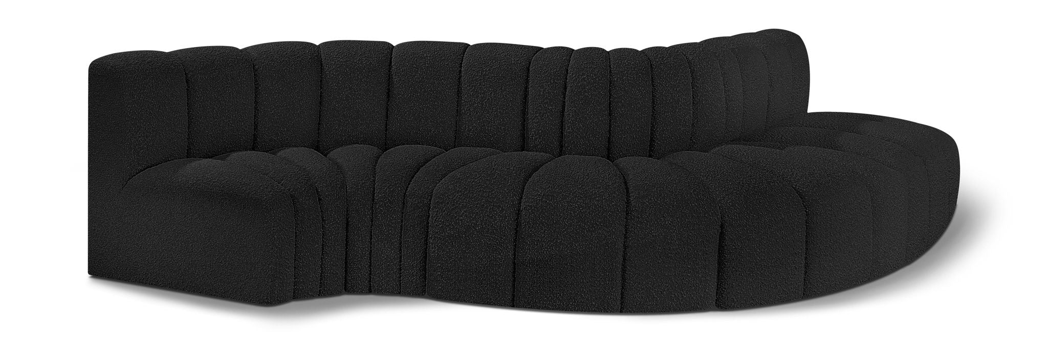 Arc - Boucle Fabric 5 Piece Modular Sofa - Urban Living Furniture (Los Angeles, CA)