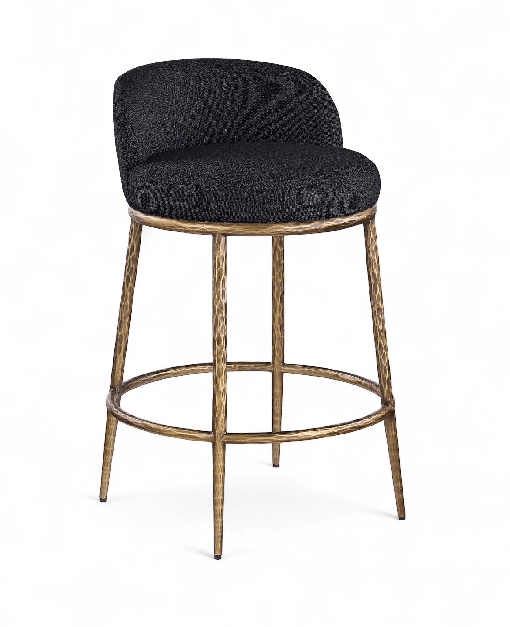 Ferro - Upholstered Counter Stool With Brushed Gold Base - Urban Living Furniture (Los Angeles, CA)