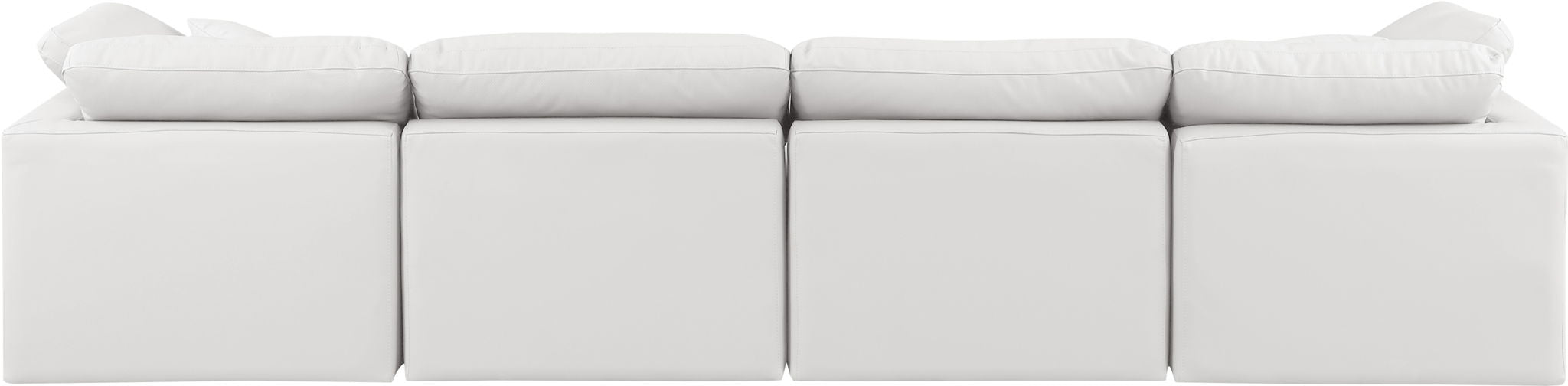 Indulge - Faux Leather 4 Seat Modular Sofa - Urban Living Furniture (Los Angeles, CA)