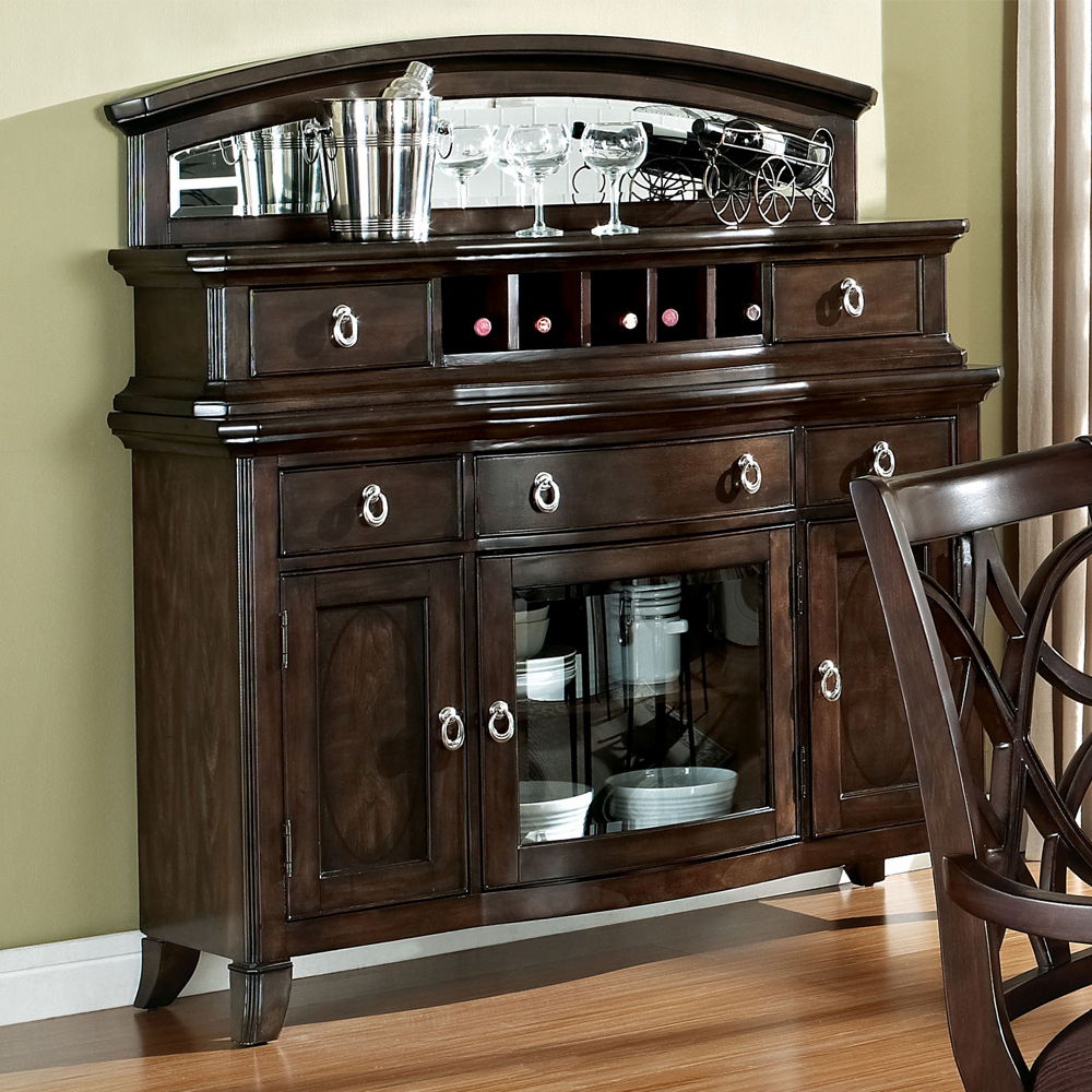 Keenan - Server - Dark Walnut - 59" - Urban Living Furniture (Los Angeles, CA)