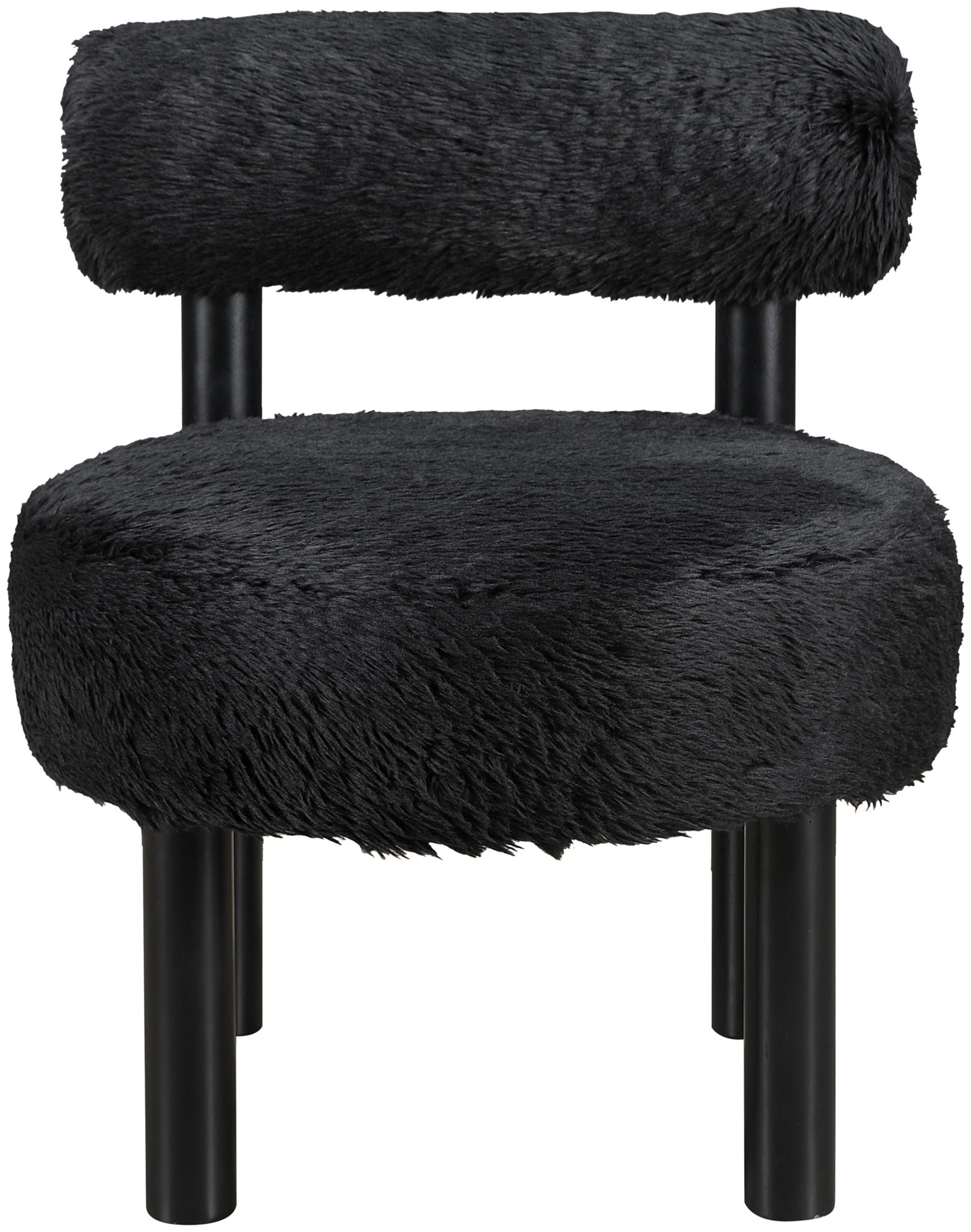 Ambre - Vegan Shearling Fabric Upholstered Accent Chair - Urban Living Furniture (Los Angeles, CA)