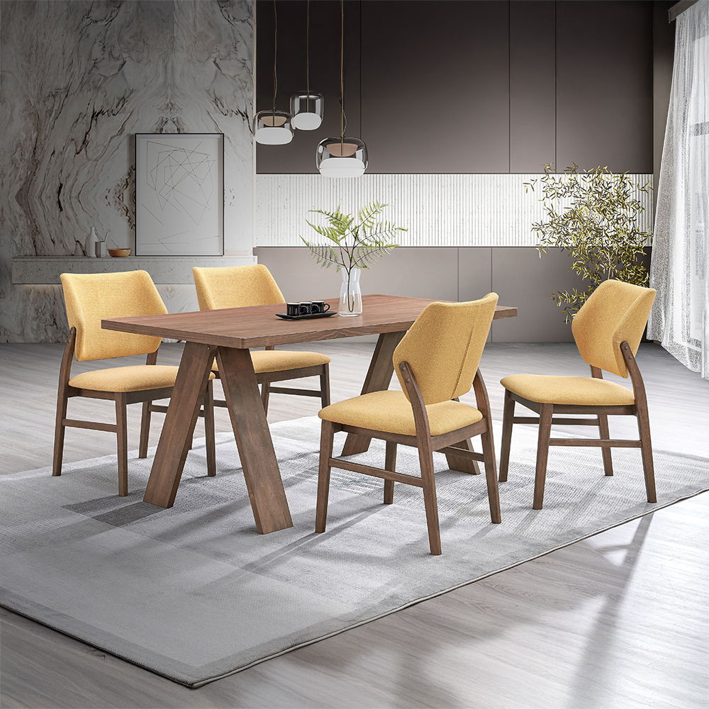 Sarha - Dining Table - Walnut - Urban Living Furniture (Los Angeles, CA)