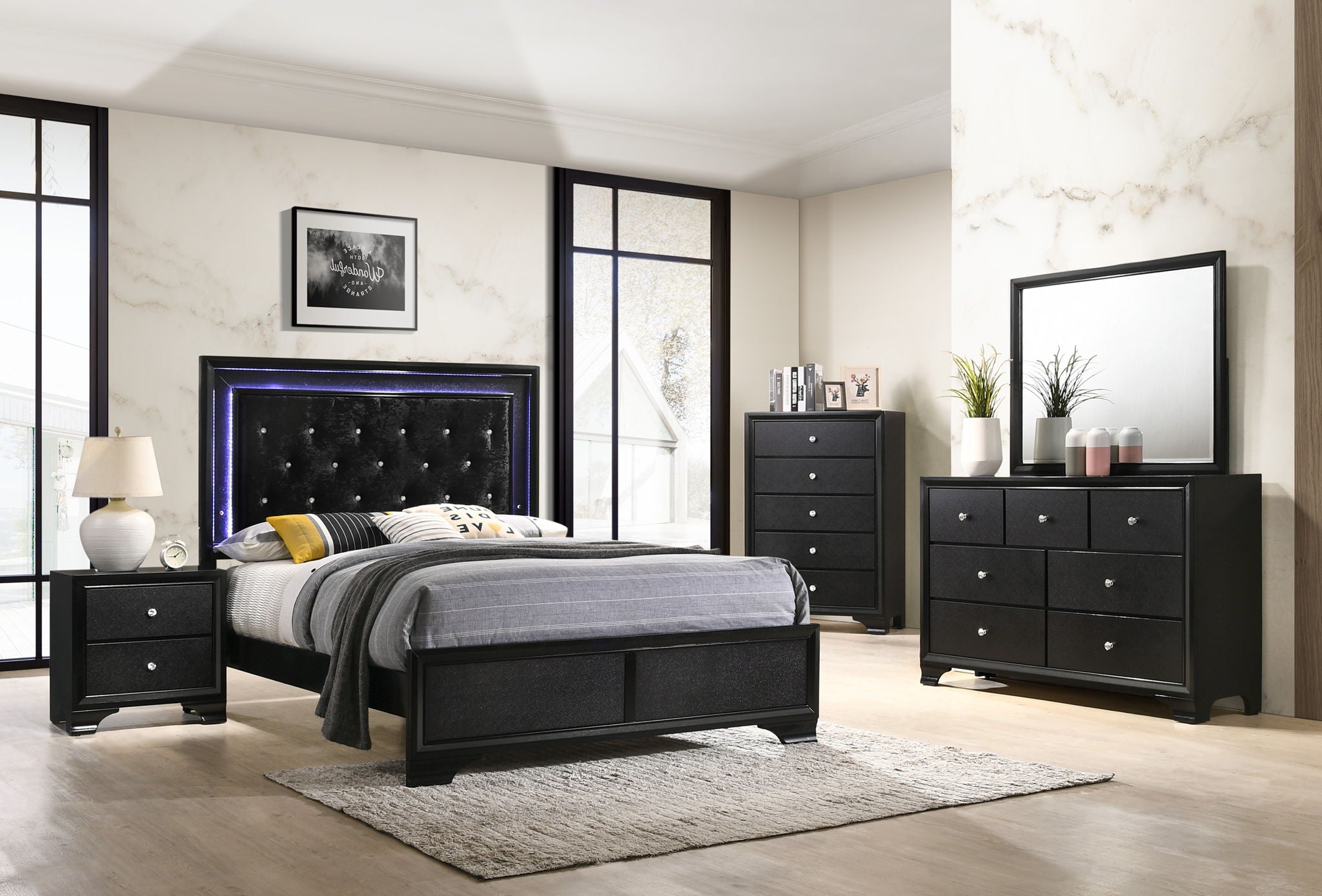 Micah - Chest - Black - Urban Living Furniture (Los Angeles, CA)