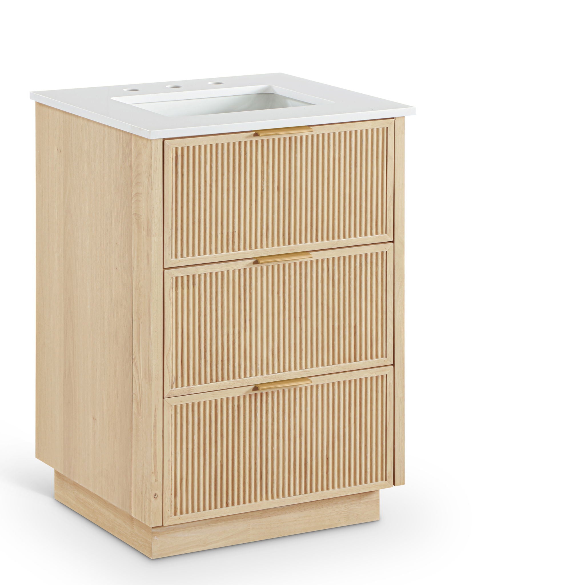 Willard - Engineered Stone And Solid Wood Bathroom Vanity - Urban Living Furniture (Los Angeles, CA)