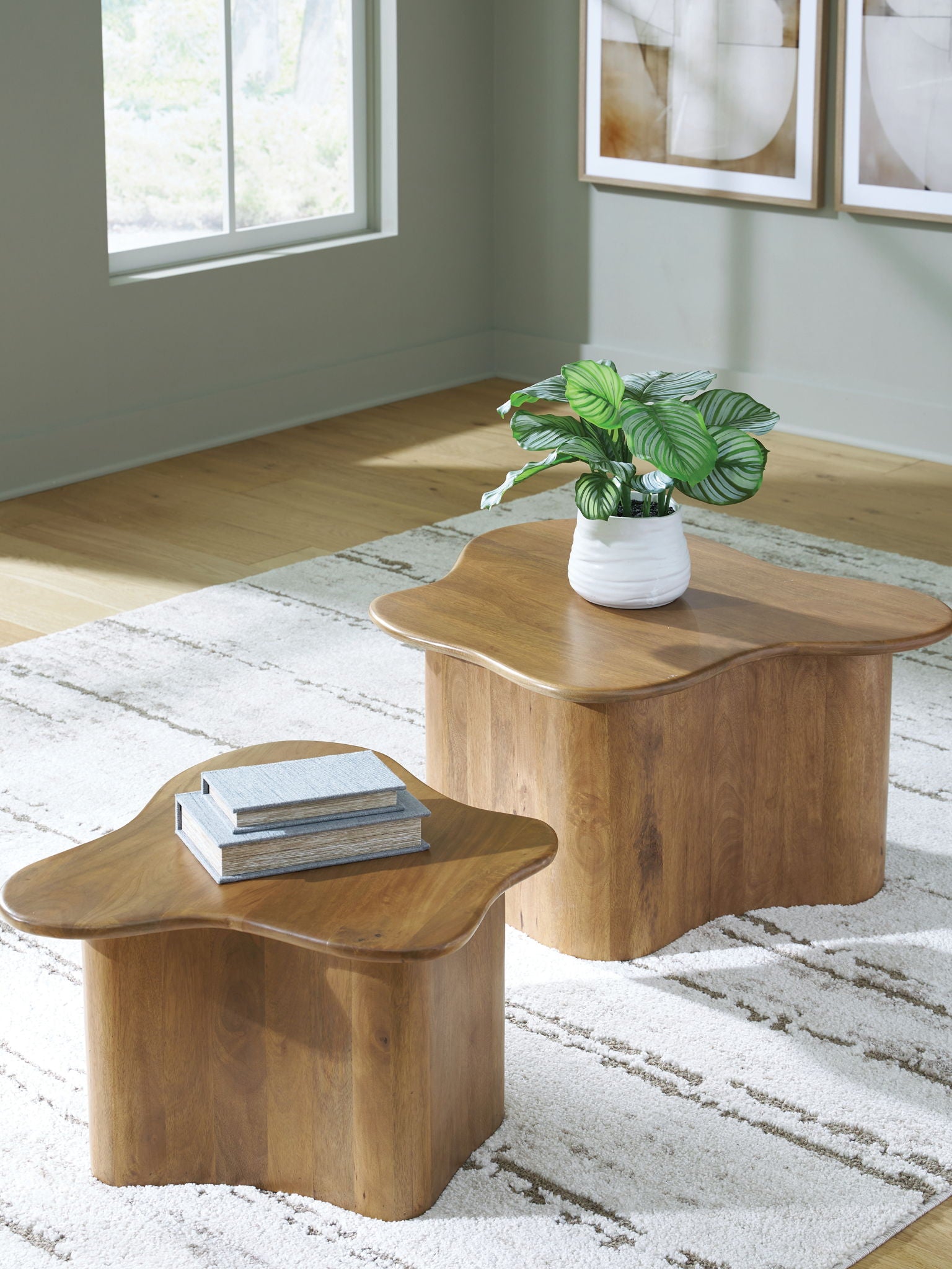 Abeford - Brown - Accent Cocktail Table (Set of 2) - Urban Living Furniture (Los Angeles, CA)