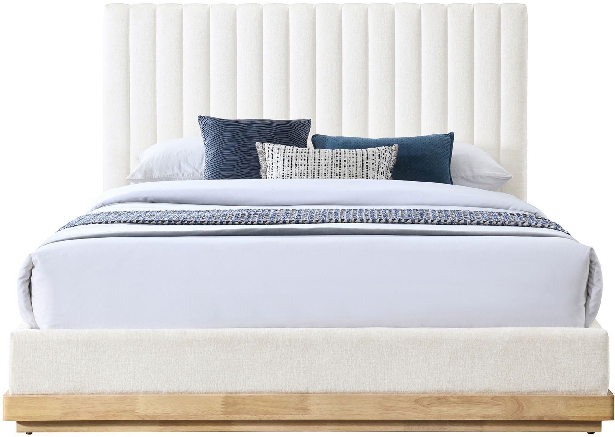 Emmet - Fabric Bed - Light Brown Base - Urban Living Furniture (Los Angeles, CA)