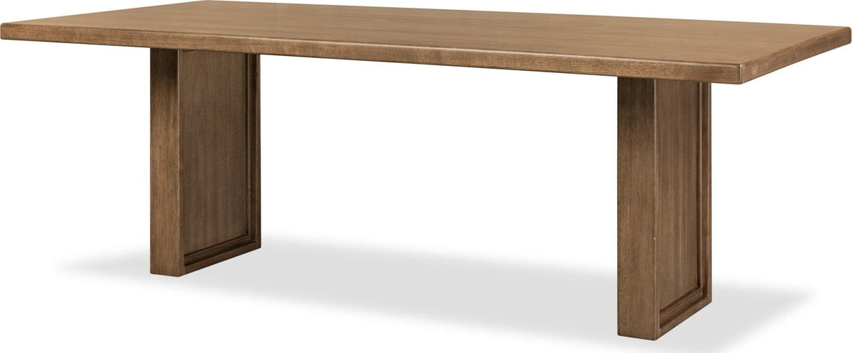 Carlisle - Fixed Dining Table - Tofffee Crunch