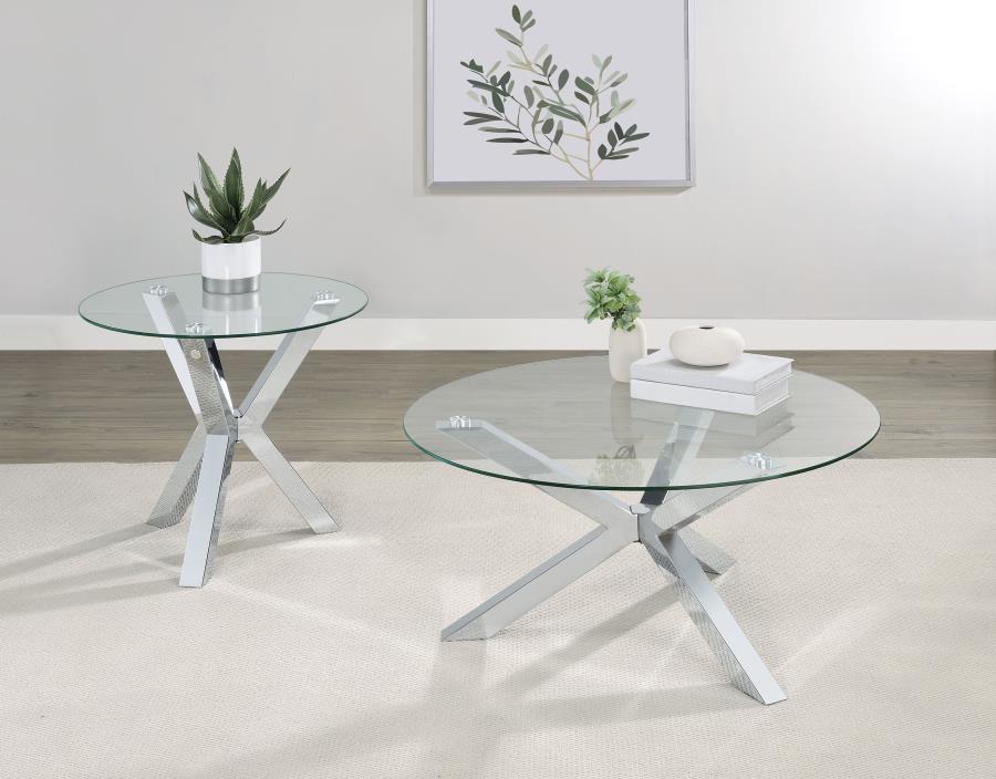Kenzie - Round Coffee Table Set - Urban Living Furniture (Los Angeles, CA)