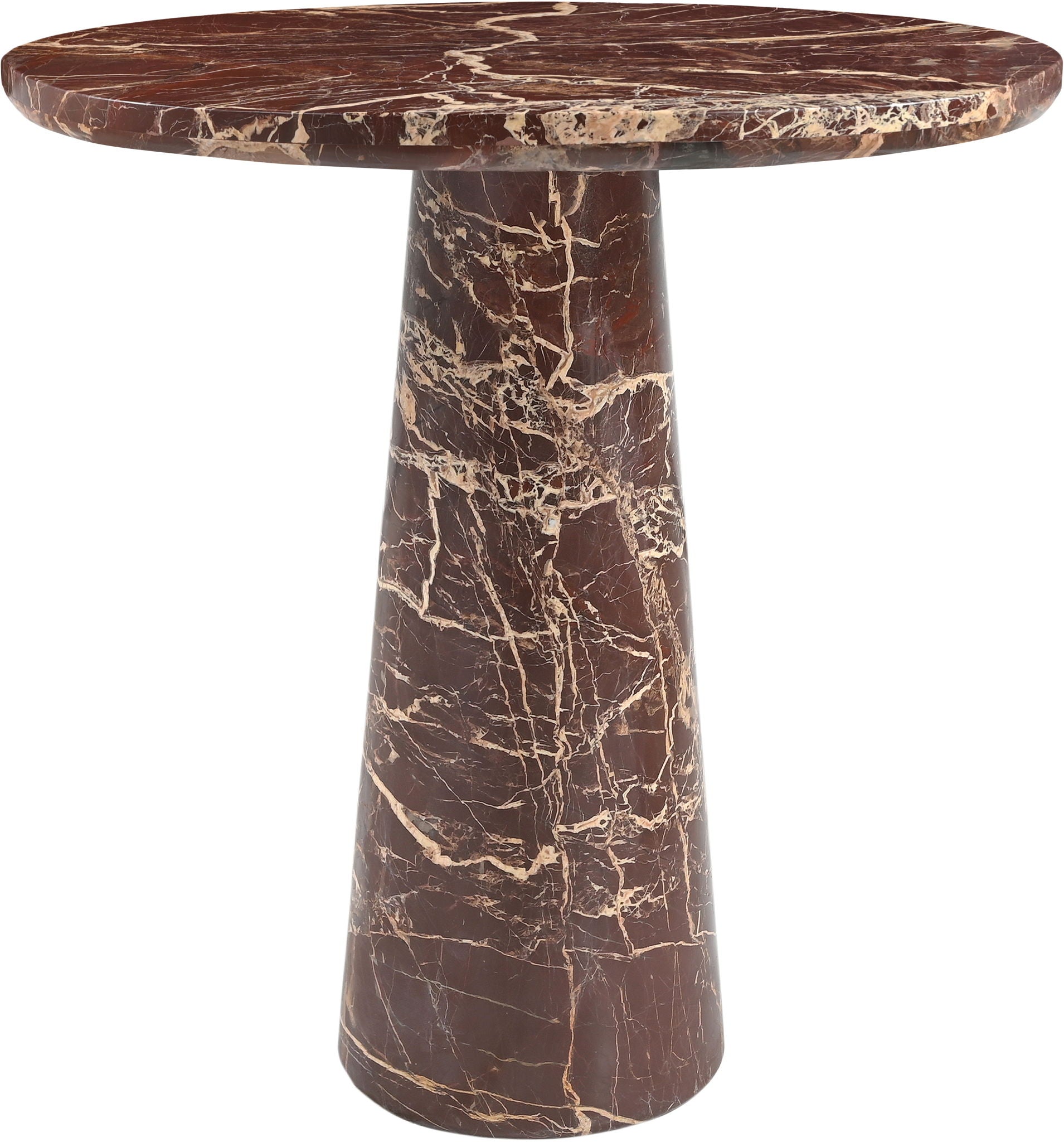 Fontelina - 30" Genuine Marble Bistro Dining Table - Urban Living Furniture (Los Angeles, CA)