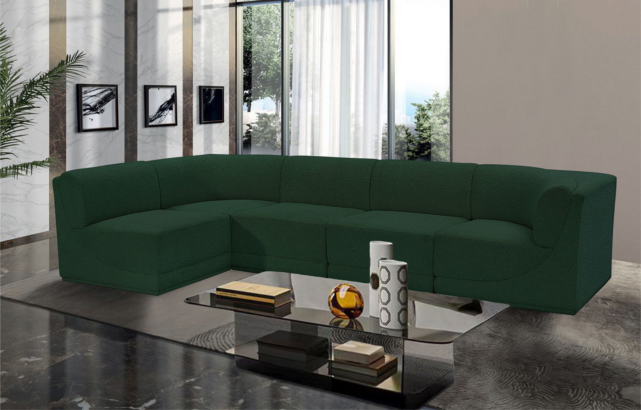 Ollie - 5 Piece Modular Sectional - Urban Living Furniture (Los Angeles, CA)