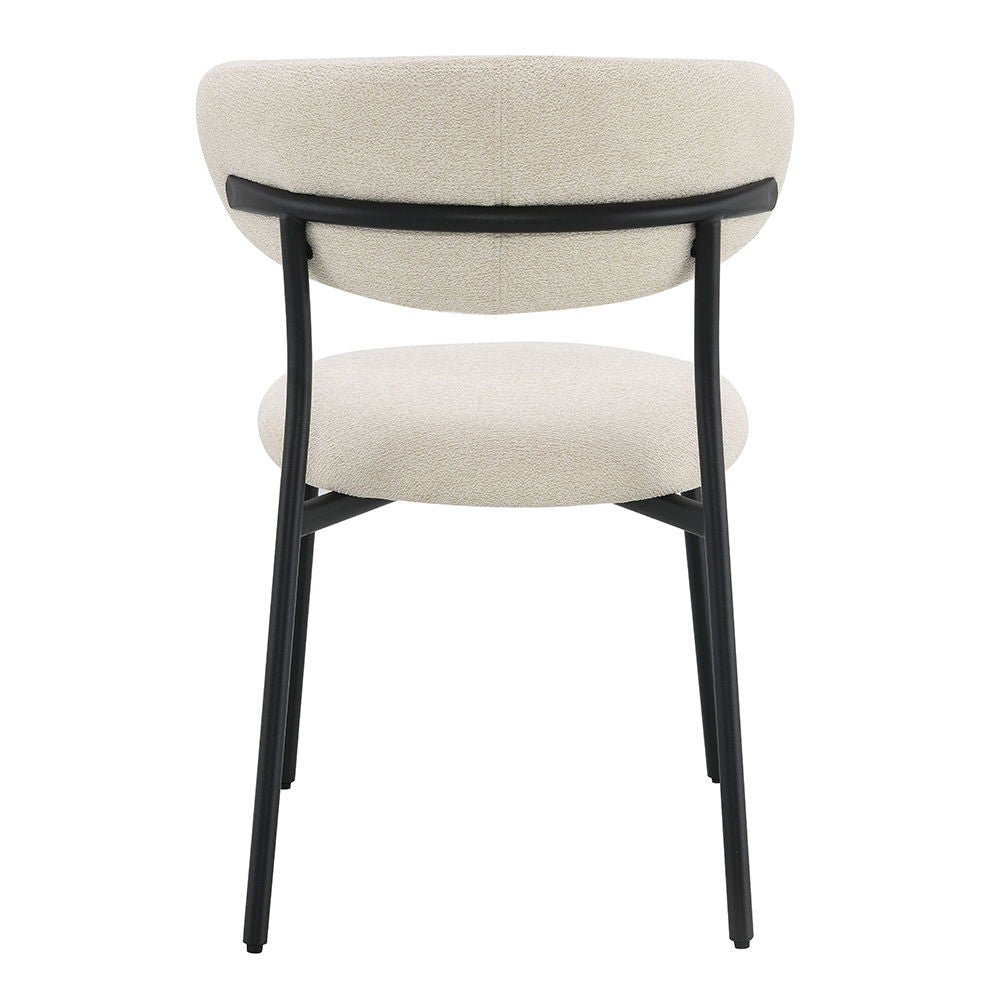 Jirina - Side Chair (Set of 2) - Beige Chenille - Urban Living Furniture (Los Angeles, CA)