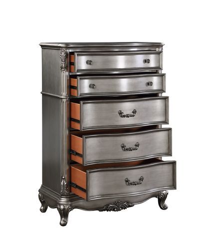 Ausonia - Chest - Antique Platinum - Finish - Urban Living Furniture (Los Angeles, CA)