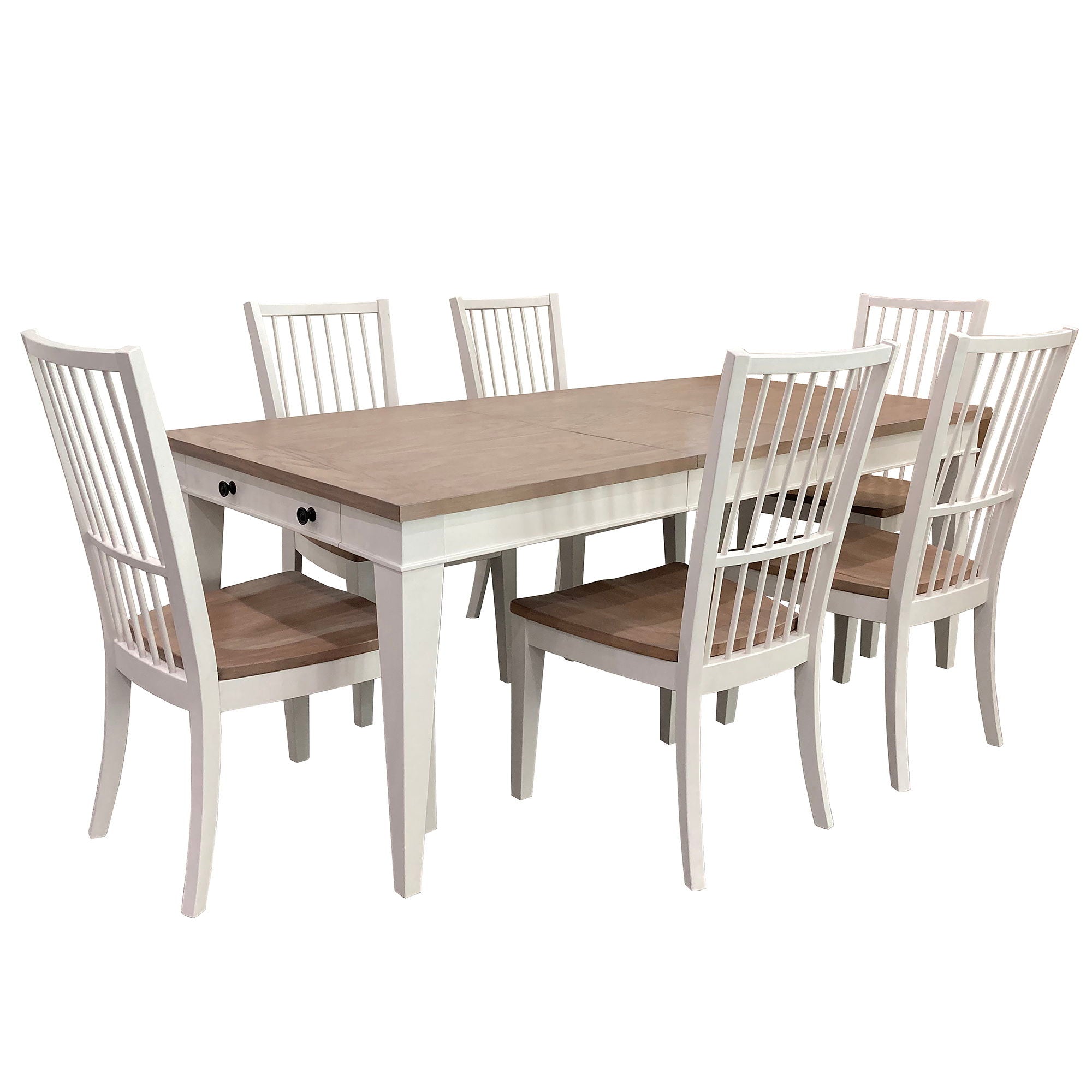 Americana Modern Dining - Rectangular Dining Table - Cotton - Urban Living Furniture (Los Angeles, CA)