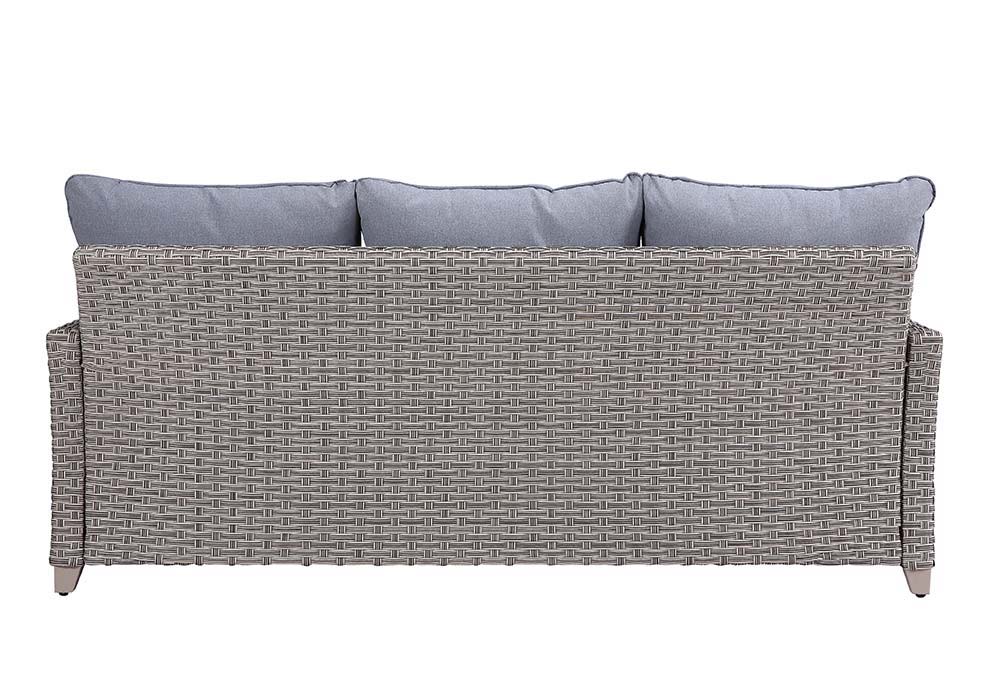 Greeley - 4 Piece Patio Sofa Set - Gray Fabric & Gray - Urban Living Furniture (Los Angeles, CA)