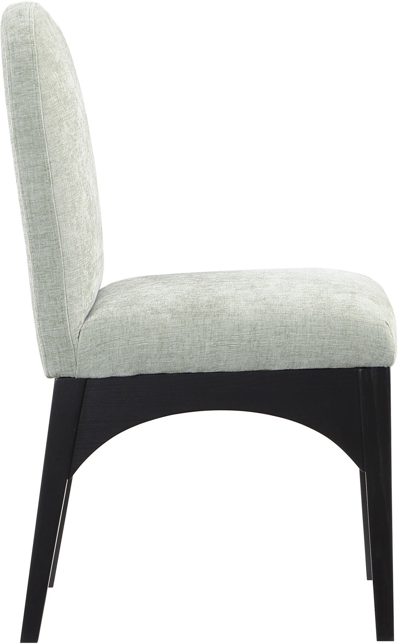 Waldorf - Chenille Dining Side Chair With Black Legs - Urban Living Furniture (Los Angeles, CA)