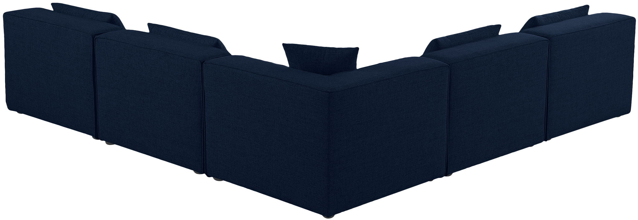 Cube - Linen 5 Piece Modular Corner Armless Sectional - Urban Living Furniture (Los Angeles, CA)