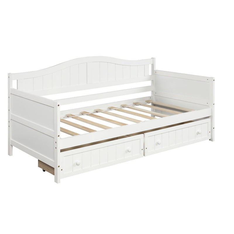 Wooden Daybed, Sofa Bed, No Box Spring Needed